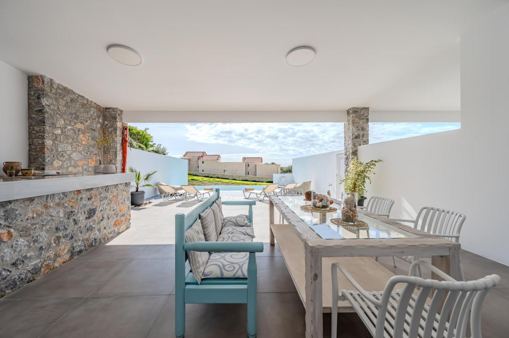 Mythos Villas Damnoni Exterior foto